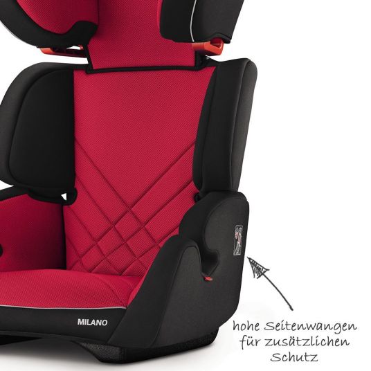 Recaro Kindersitz Milano - Racing Red