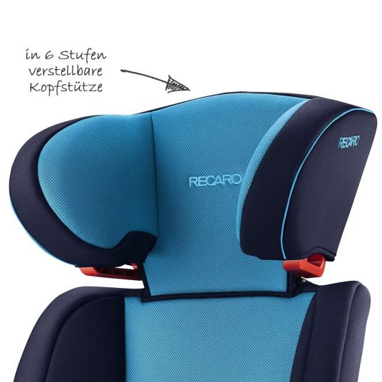 Recaro Kindersitz Milano - Xenon Blue
