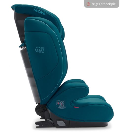 Recaro Kindersitz Monza Nova 2 Seatfix Gruppe 2/3 - 3,5 Jahre bis 12 Jahre (15-36 kg) - Select - Garnet Red