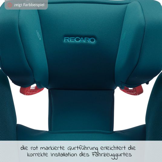 Recaro Seggiolino per bambini Monza Nova 2 Seatfix Gruppo 2/3 - da 3,5 anni a 12 anni (15-36 kg) - Select - Rosso granato