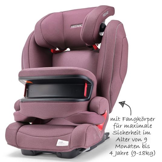 Recaro Kindersitz Monza Nova IS Seatfix - Prime - Pale Rose