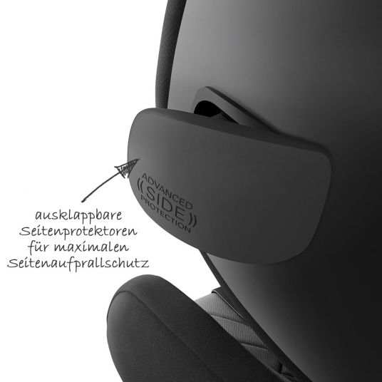 Recaro Child seat Optiafix - Carbon Black