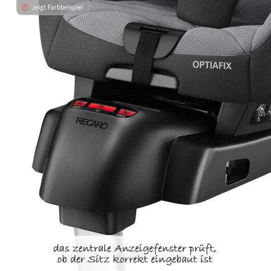 Recaro Child seat Optiafix - Performance Black