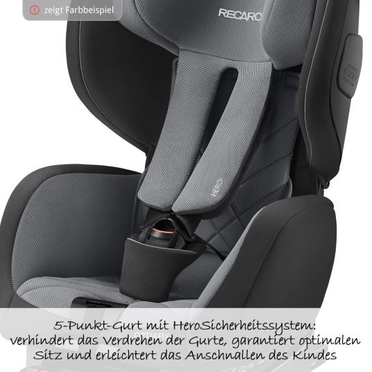 Recaro Kindersitz Optiafix - Performance Black
