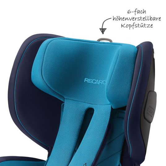 Recaro Child seat Optiafix - Xenon Blue