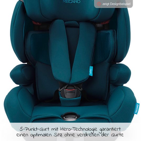Recaro Child seat Tian Elite - Group 1/2/3 / - 9 months to 12 years - (9- 36 kg) - Prime - Frozen Blue
