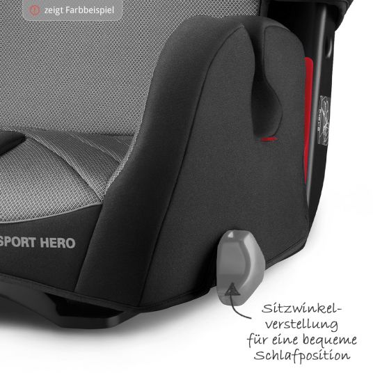 Recaro Child seat Young Sport Hero - Aluminium Grey