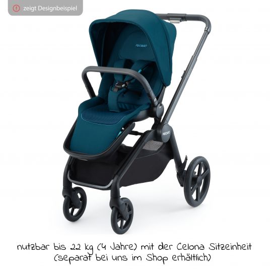 Recaro Kinderwagen-Gestell Celona - Silver