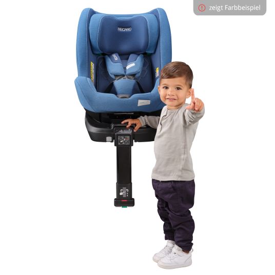 Recaro Seggiolino auto Salia 125 i-Size dalla nascita a 7 anni (40 cm - 125 cm) girevole con base Isofix - Grigio Carbonio