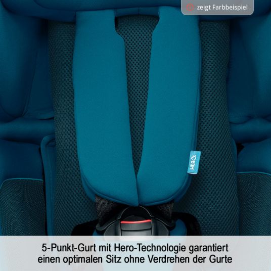 Recaro Reboarder child seat Salia Elite i-Size - from birth - 4 years (40-105 cm) incl. infant carrier - Prime - Frozen Blue