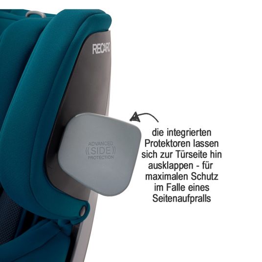 Recaro Reboarder-Kindersitz Salia Elite i-Size - Select - Teal Green