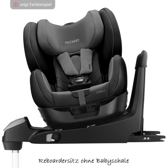 Recaro Reboarder-Kindersitz Zero.1 Elite i-Size - Performance Black
