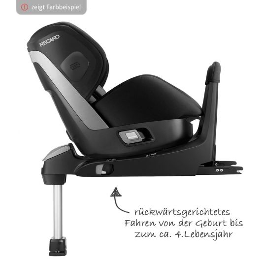 Recaro Reboarder child seat Zero.1 i-Size - Performance Black
