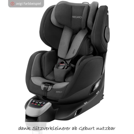 Recaro Reboarder-Kindersitz Zero.1 i-Size - Power Berry