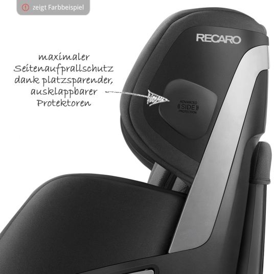 Recaro Reboarder child seat Zero.1 i-Size - Power Berry