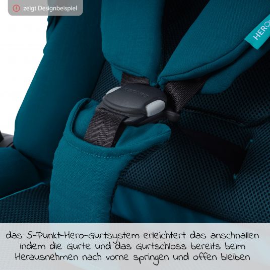 Recaro Seat unit for Sadena and Celona - Prime - Mat Black