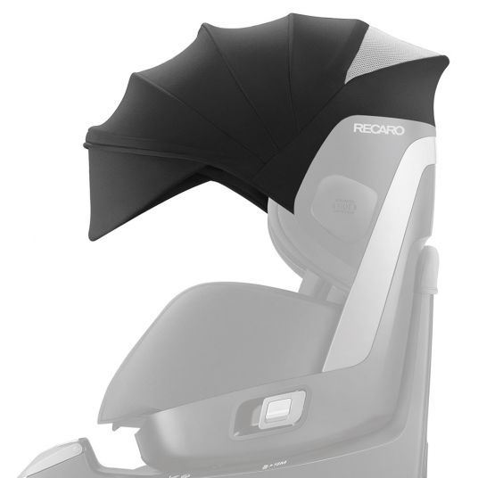 Recaro Sun canopy for child seat Zero.1 Elite & Zero.1 - Perfomance Black