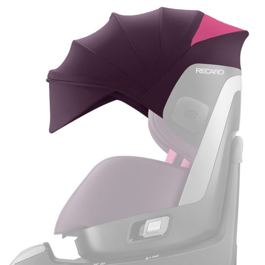 Recaro Sun canopy for child seat Zero.1 Elite & Zero.1 - Power Berry