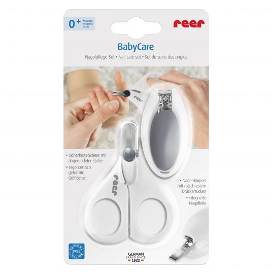 Reer 2 pcs nail care set BabyCare