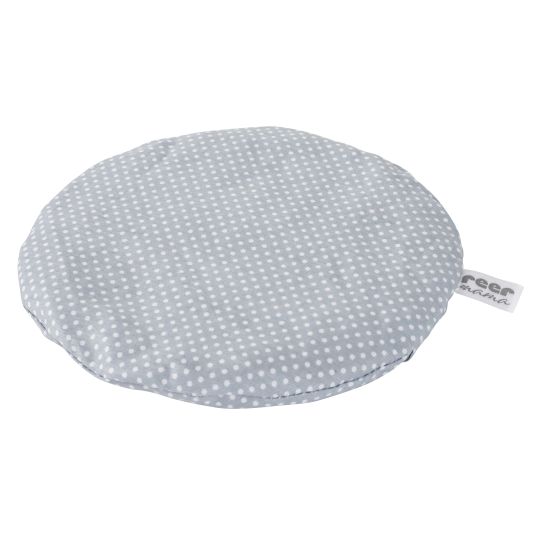 Reer 2in1 breastfeeding support grape pillow for mom warms and cools at the same time - gray