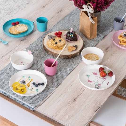 Reer 5-piece tableware set Growing from sustainable raw materials - LovelyFriends