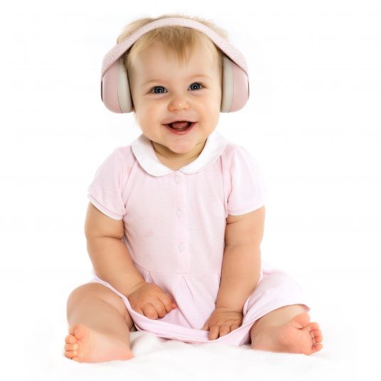 Reer Baby earmuffs SilentGuard - Old Pink