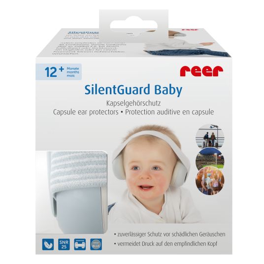 Reer Baby earmuffs SilentGuard from 12 months - 36 months - Blue