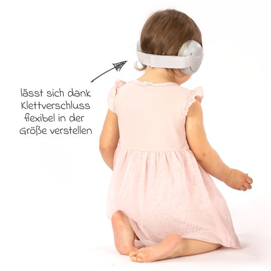 Reer Baby Kapselgehörschutz SilentGuard von 12 Monate - 36 Monate - Grau