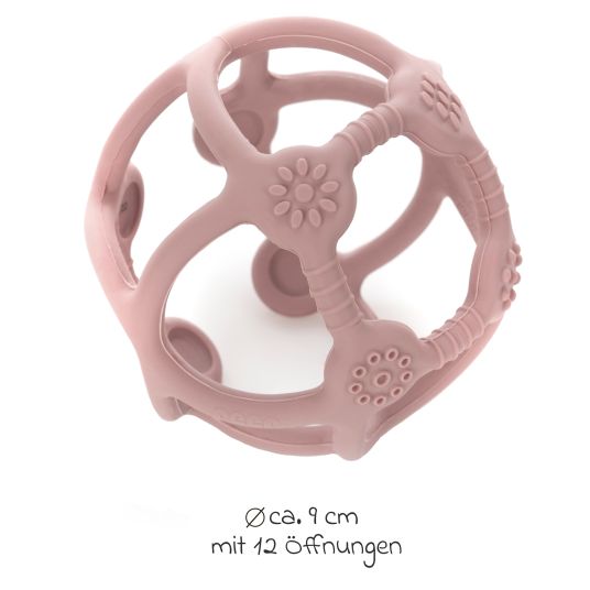 Reer Beiß- und Greifball Bite & Play 8,6 cm - Rosa