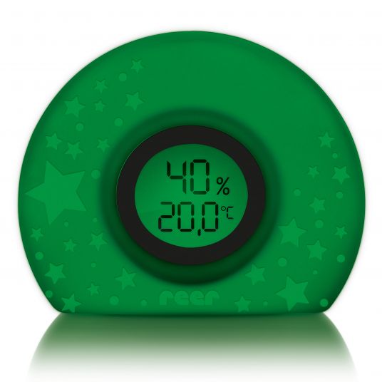 Reer Digitales Hygro- und Thermometer 2-in-1 HygroTemp mit Farbwechsel