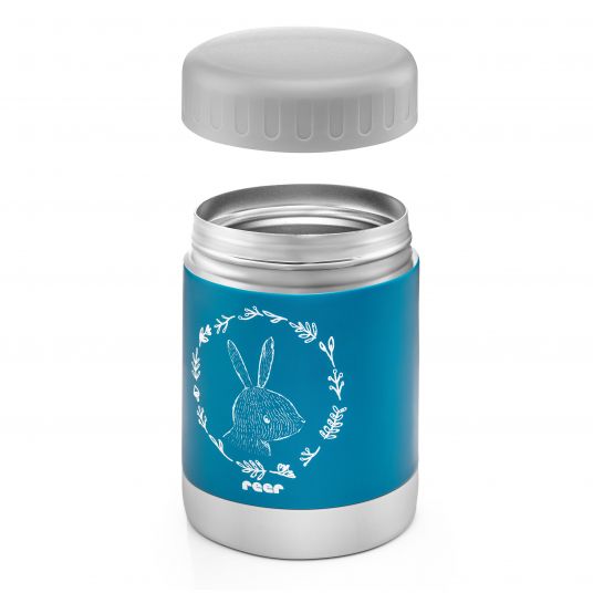 Reer Scatola calda in acciaio inox 300ml - ColourDesign - Blu petrolio