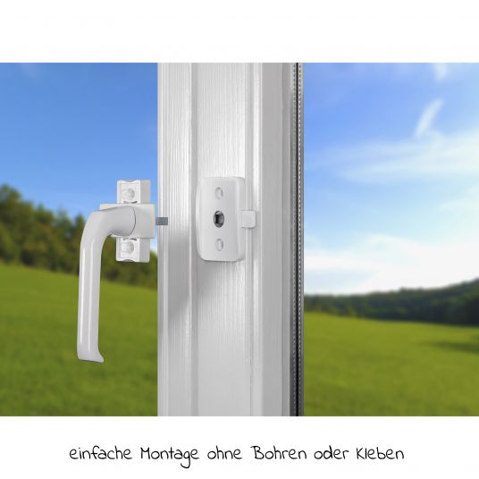 Reer Fenster- & Balkontürsicherung WinLock 3er Pack - Grau