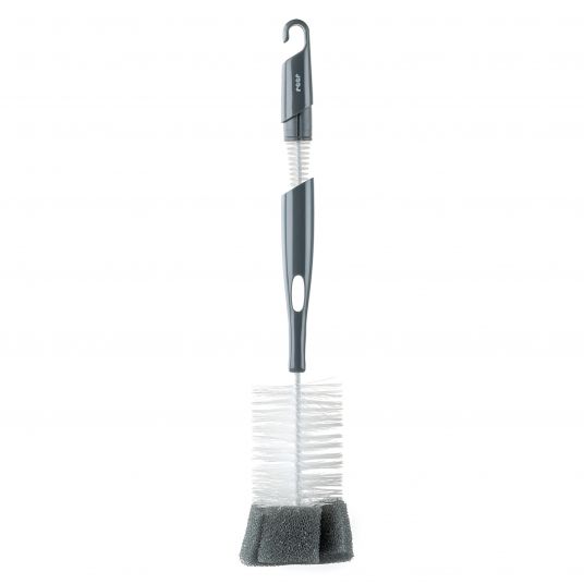 Reer Bottle and teat brush 2-in-1 - Grey