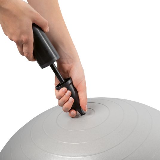 Reer Exercise ball Mama loadable up to 120 kg incl. air pump - gray