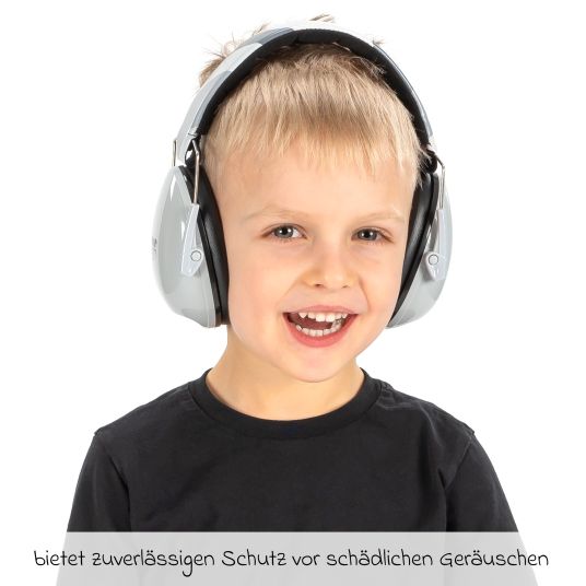 Reer Paraorecchie per bambini SilentGuard da 5 anni - grigio