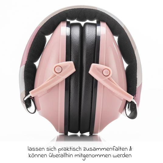 Reer Paraorecchie per bambini SilentGuard da 5 anni - Rosa