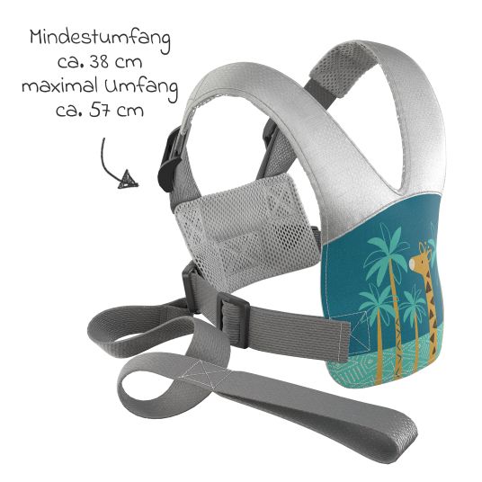 Reer Children's walking and safety harness TravelKid Go - Gray Colored