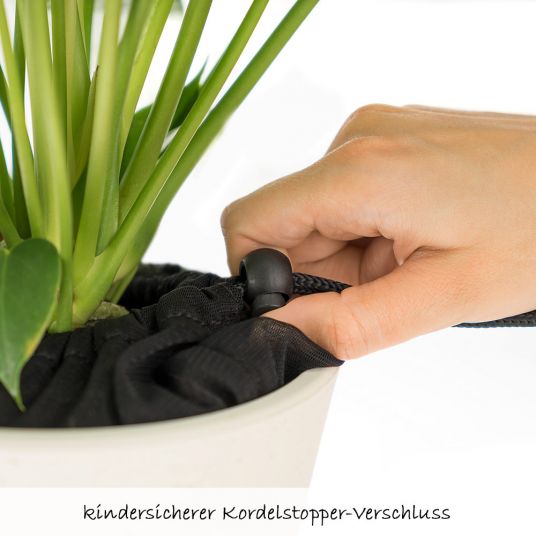 Reer Rete di protezione per piante 20 cm - Nero