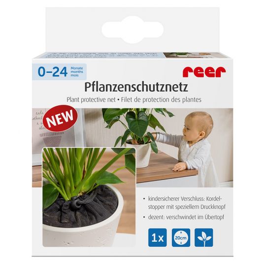 Reer Plant protection net 20 cm - Black