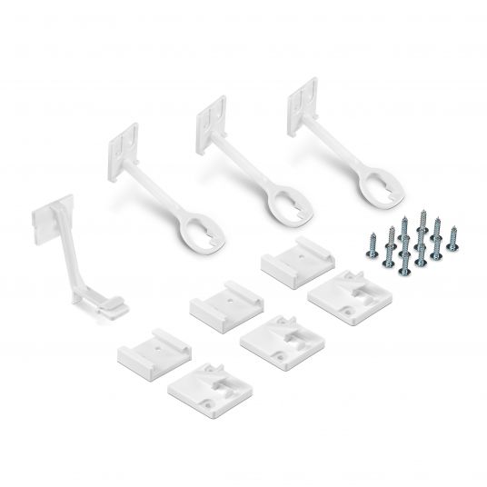 Reer Schubladen- & Schranksicherung 3er Pack mit Montagehilfe - Weiß