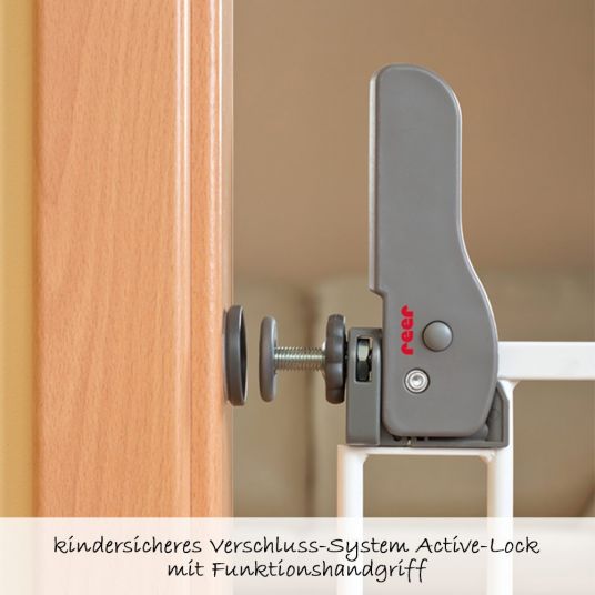 Reer - Griglia Di Protezione Per Avvitare S-Gate Active Lock 73 - 110 Cm - Metallo - Website.name