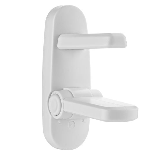 Reer Door handle stop for childproof locking of apartment and entrance doors - white