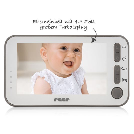 Reer Video-Babyphone BabyCam L - digital 4,3 Zoll