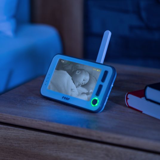 Reer Video-Babyphone BabyCam XL - Weiß / Grau