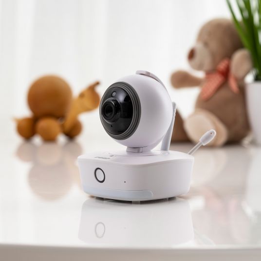 Reer Video baby monitor BabyCam XL - White / Grey