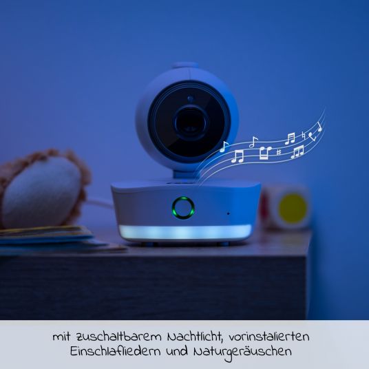 Reer Video-Babyphone BabyCam XL - Weiß / Grau