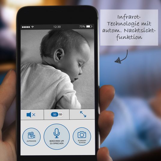 Reer Video-Babyphone IP-Cam