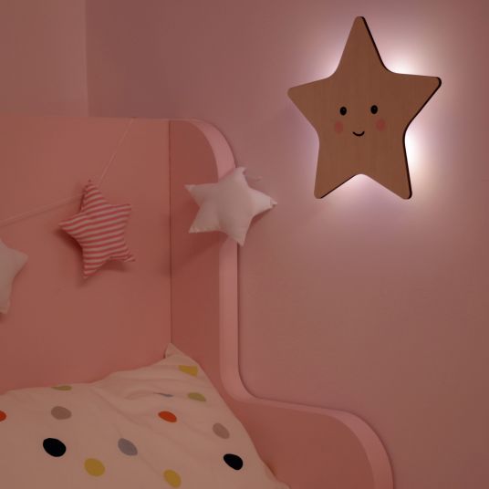 Reer Luce notturna a parete Lumilu Silhouette Light - Star