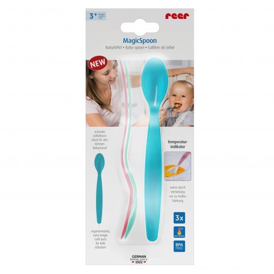 Reer Wärmesensor-Löffel 3er Pack MagicSpoon - Bunt