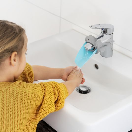Reer Faucet extender MyHappyBath Extender - Blue Gray